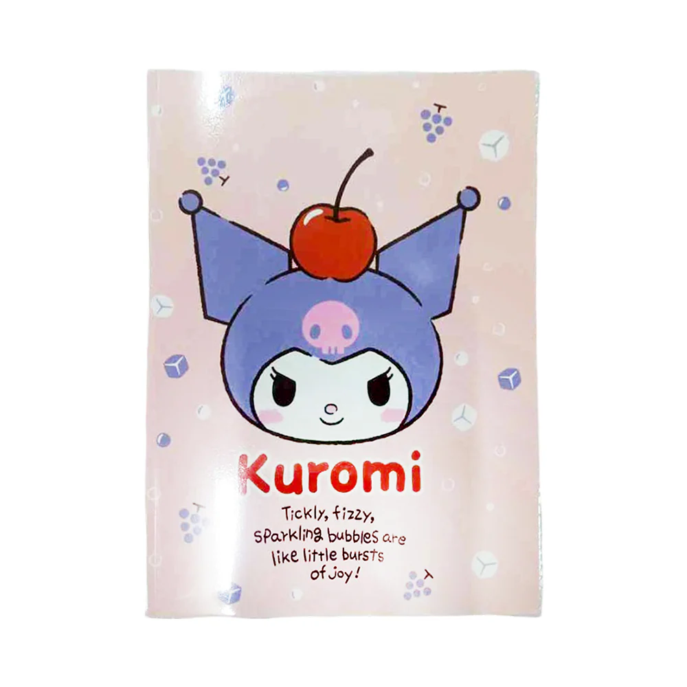 Starnotes Kuromi #3 Composition Notebook 5.7/8x7.7/8 80 Leaves