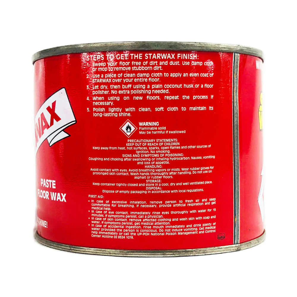 Starwax Red Dye Floor Wax 450g - Image 2