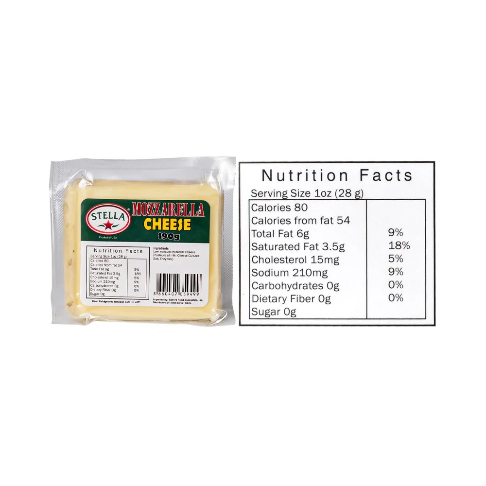 Stella Mozarella Cheese 190g - Image 2