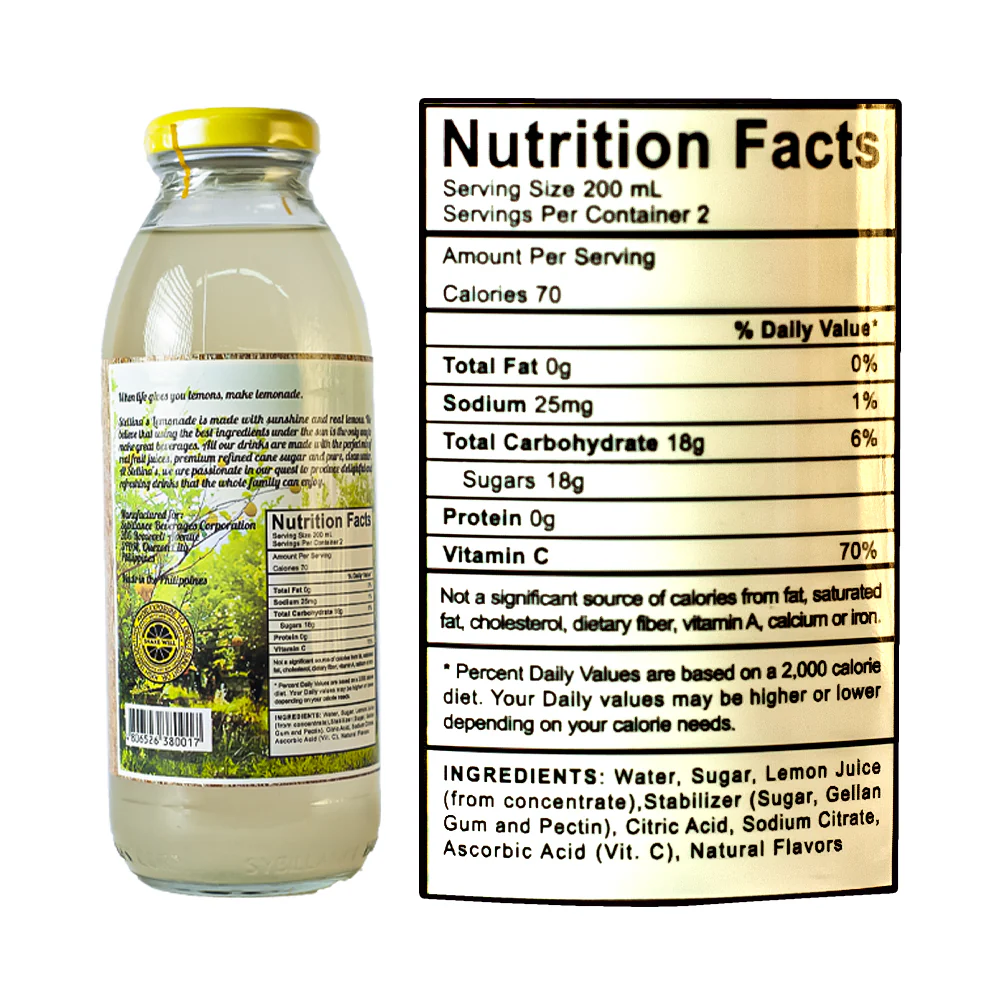 Stellina's Old Fashioned Lemonade 400ml - Image 3