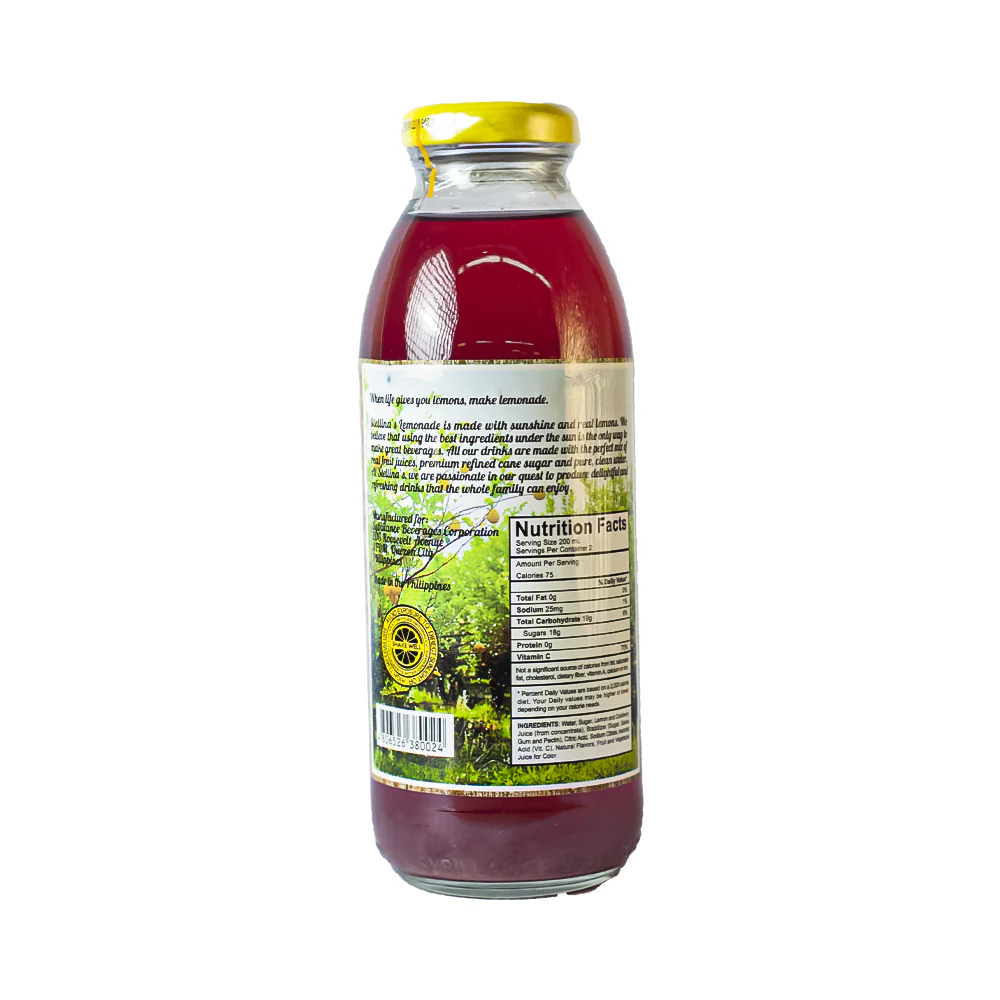 Stellina's Pink Lemonade With Cranberry 400ml - Image 2