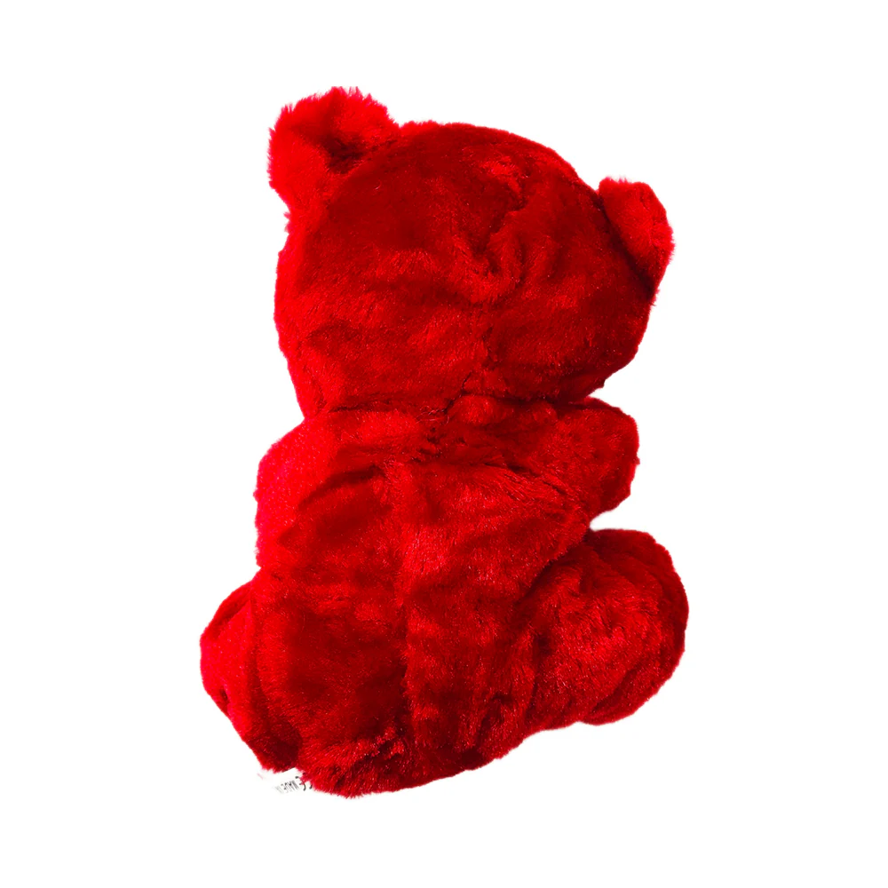 Stuffed Toys Bear Red 7in - Image 3