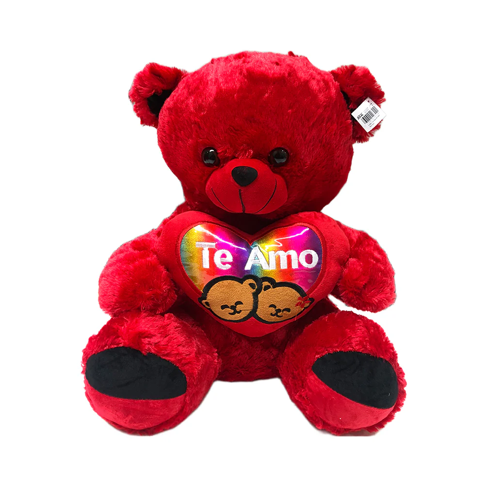 Stuffed Toys Bear With Heart Red 50cm - Image 4