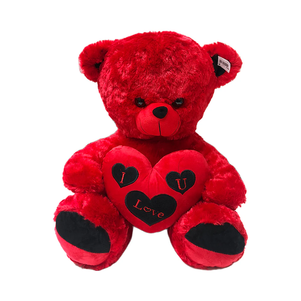Stuffed Toys Bear With Heart Red 50cm - Image 7