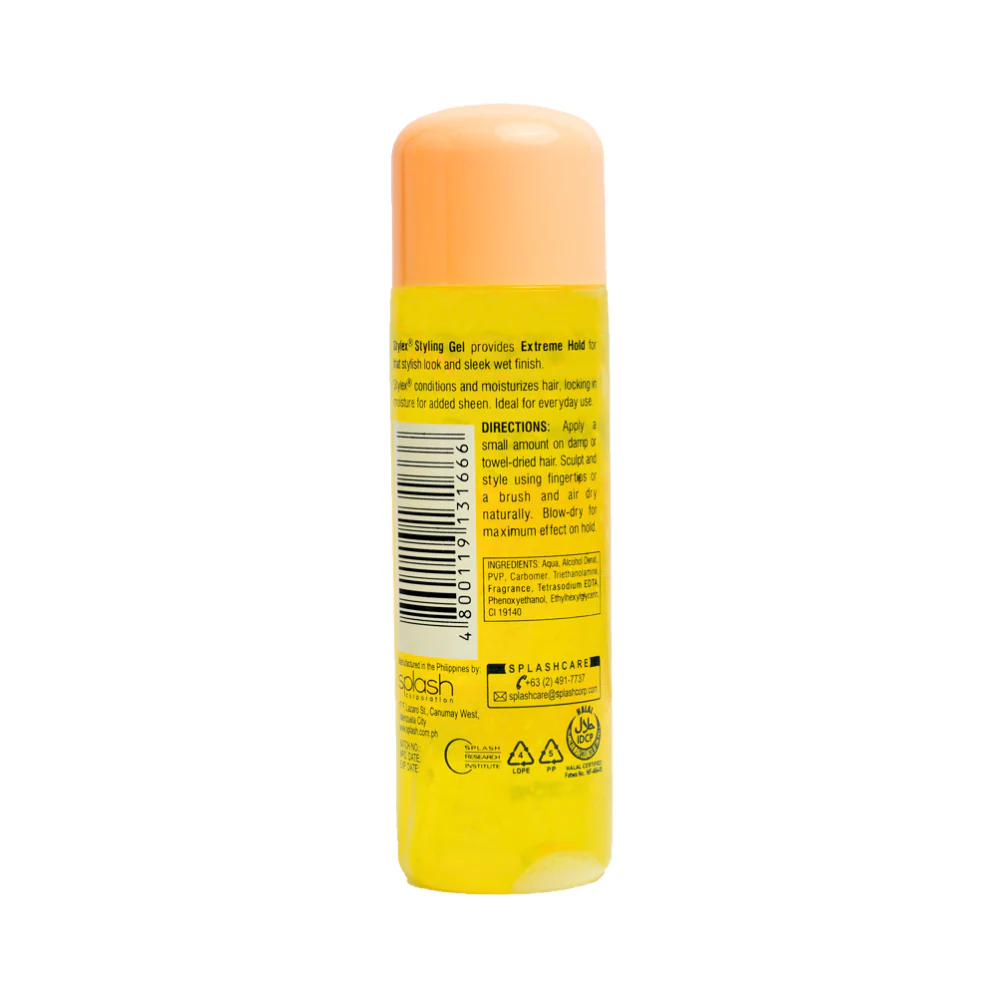 Stylex Styling Gel Yellow 125g - Image 2