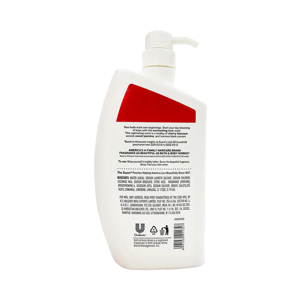 Suave Body Wash Wild Cherry Blossom - Image 2