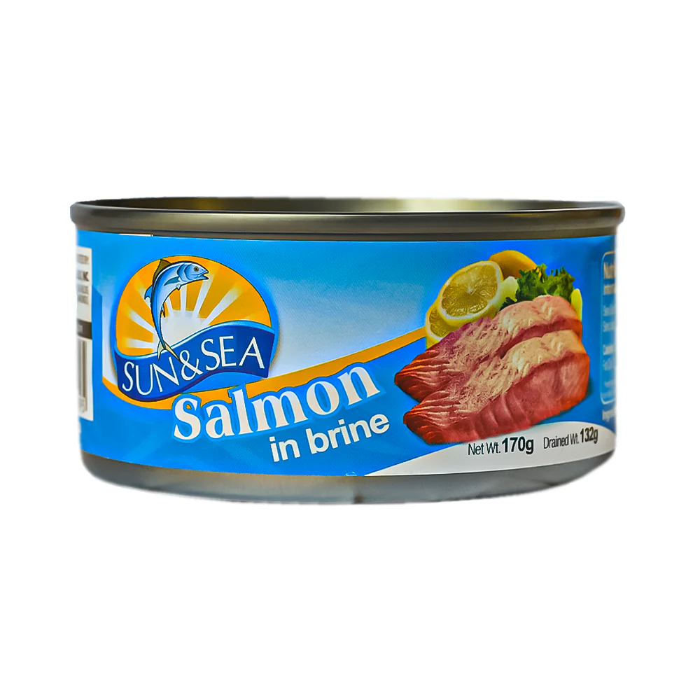 Sun And Sea Salmon In Brine 170g