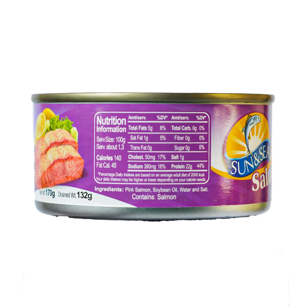 Sun And Sea Salmon In Oil 170g - Image 2