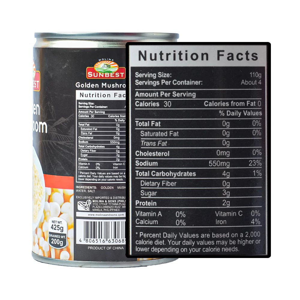 Sunbest Golden Mushroom 425g - Image 3