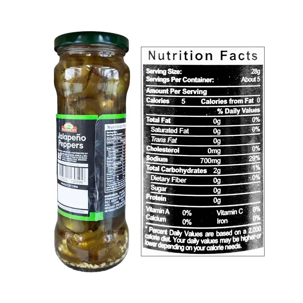 Sunbest Jalapeno Peppers 330g - Image 2