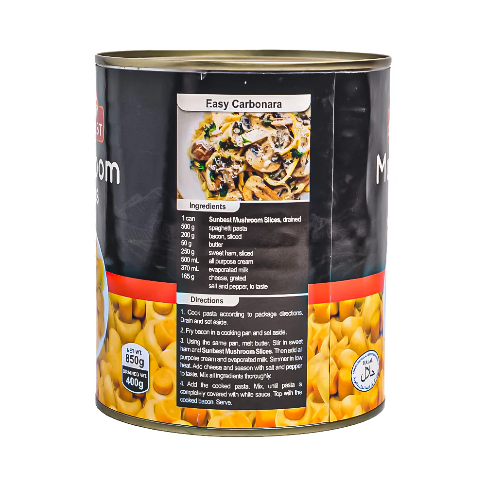 Sunbest Mushroom Sliced 850g - Image 2