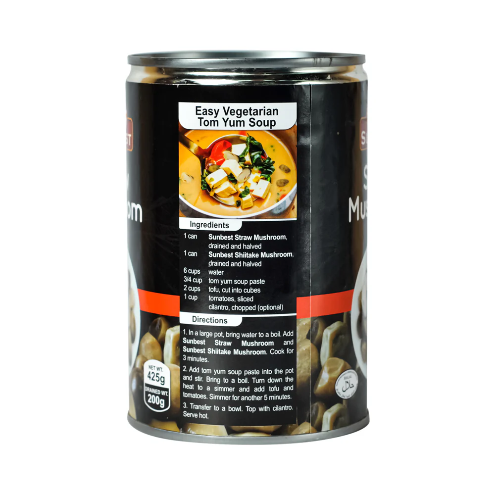 Sunbest Straw Mushroom 425g - Image 2