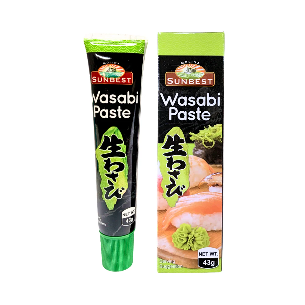 Sunbest Wasabi Paste Tube 43g - Image 3