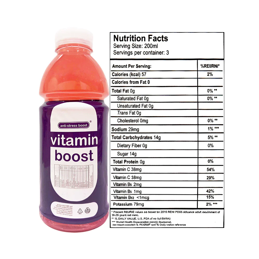 Suncoast Vitamin Boost Drink 600ml - Image 4