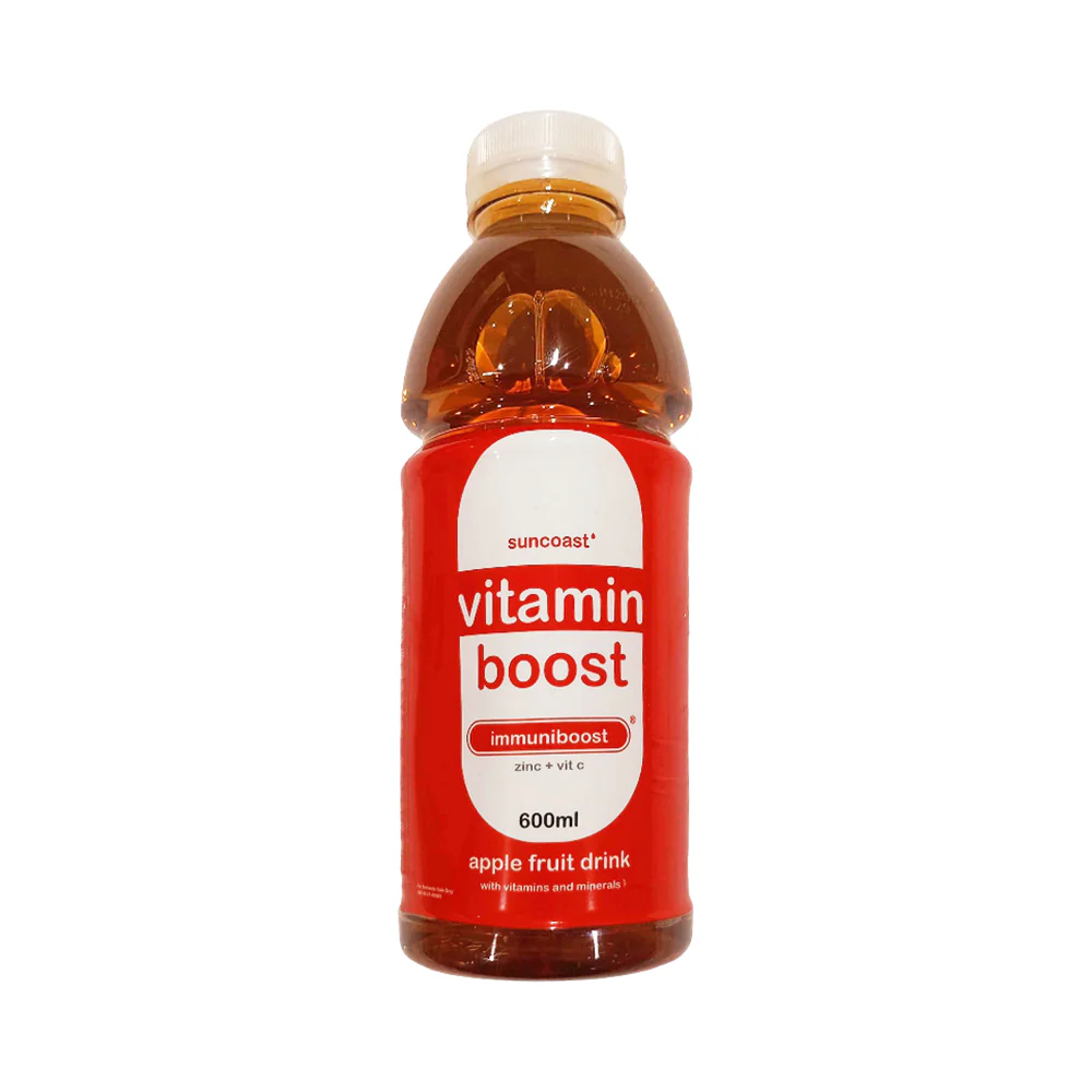 Suncoast Vitamin Boost Drink Apple Low Sugar + Electrolytes 600ml - Image 2