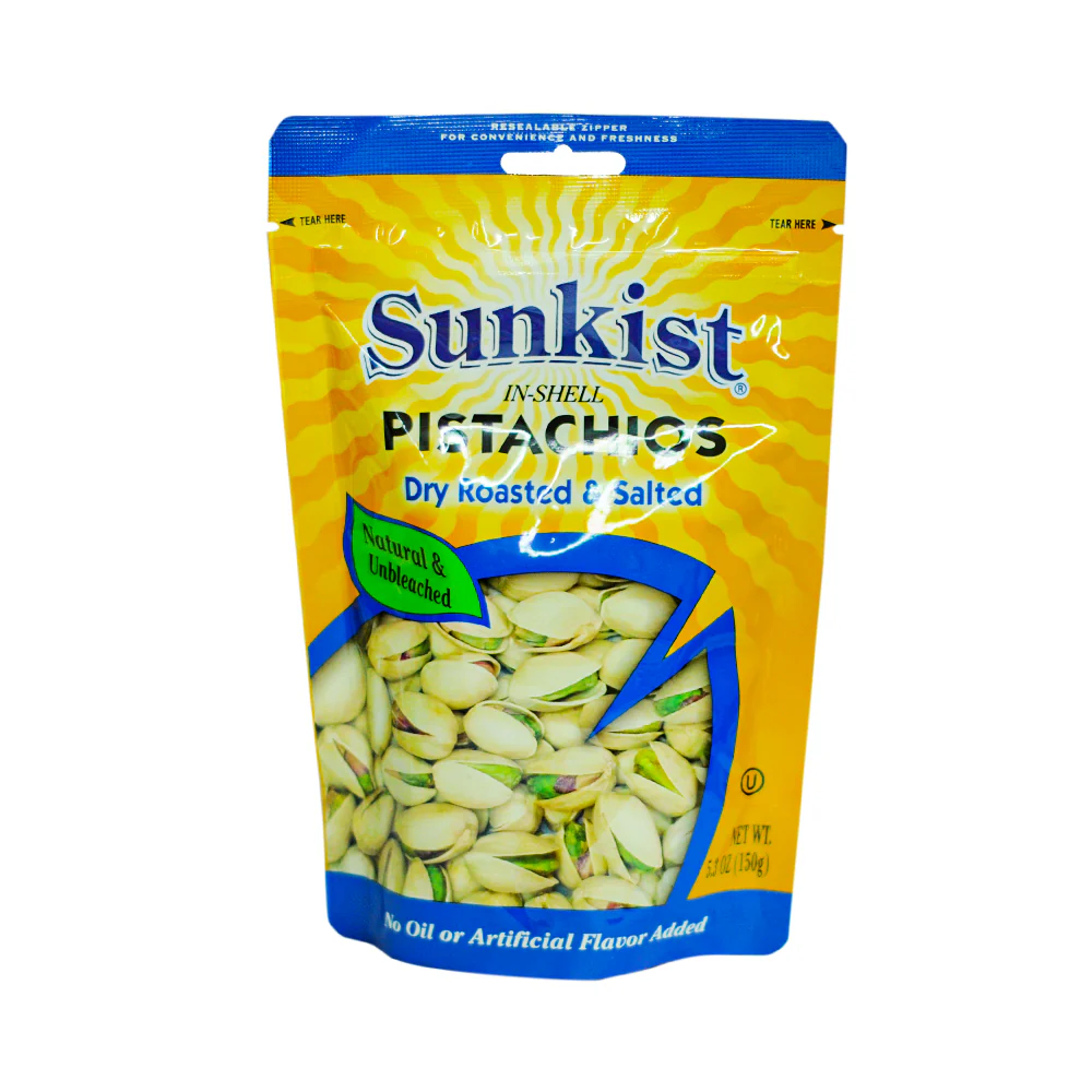 Sunkist Pistachios Dry Roasted And Salted - Image 3
