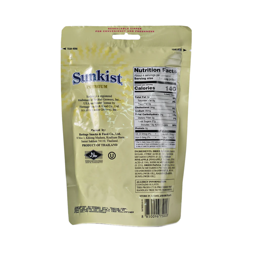 Sunkist Tropical Fruits Blend 150g - Image 2