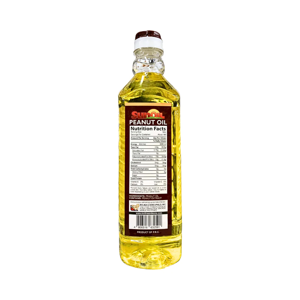 Sunoil Peanut Oil 900ml - Image 2
