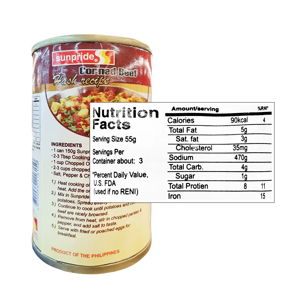 Sunpride Premium Corned Beef 150g - Image 2
