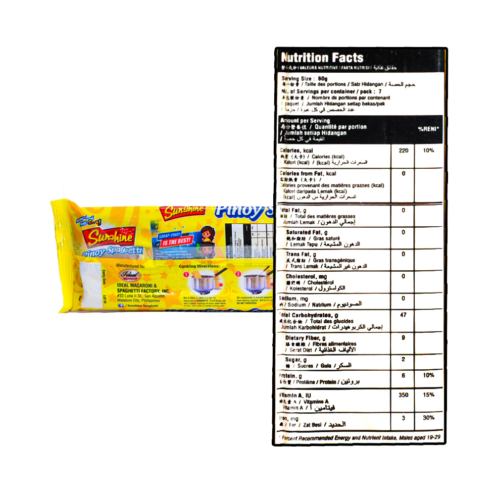 Sunshine Spaghetti 400g - Image 2