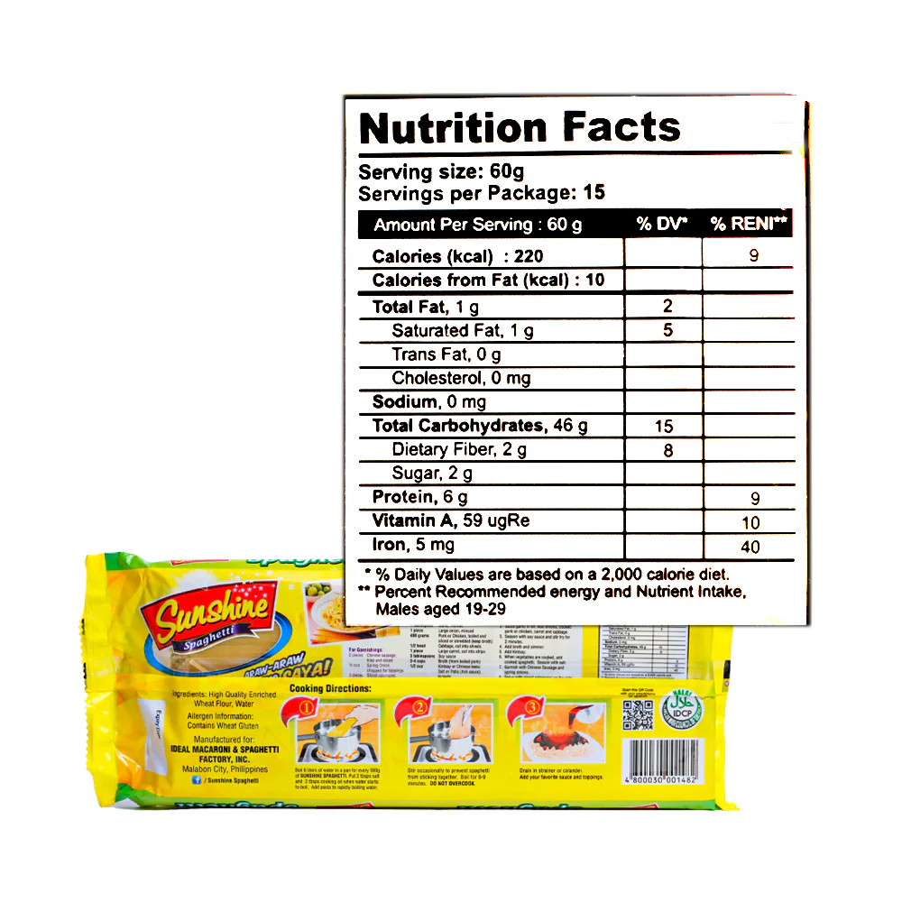 Sunshine Spaghetti 900g - Image 2