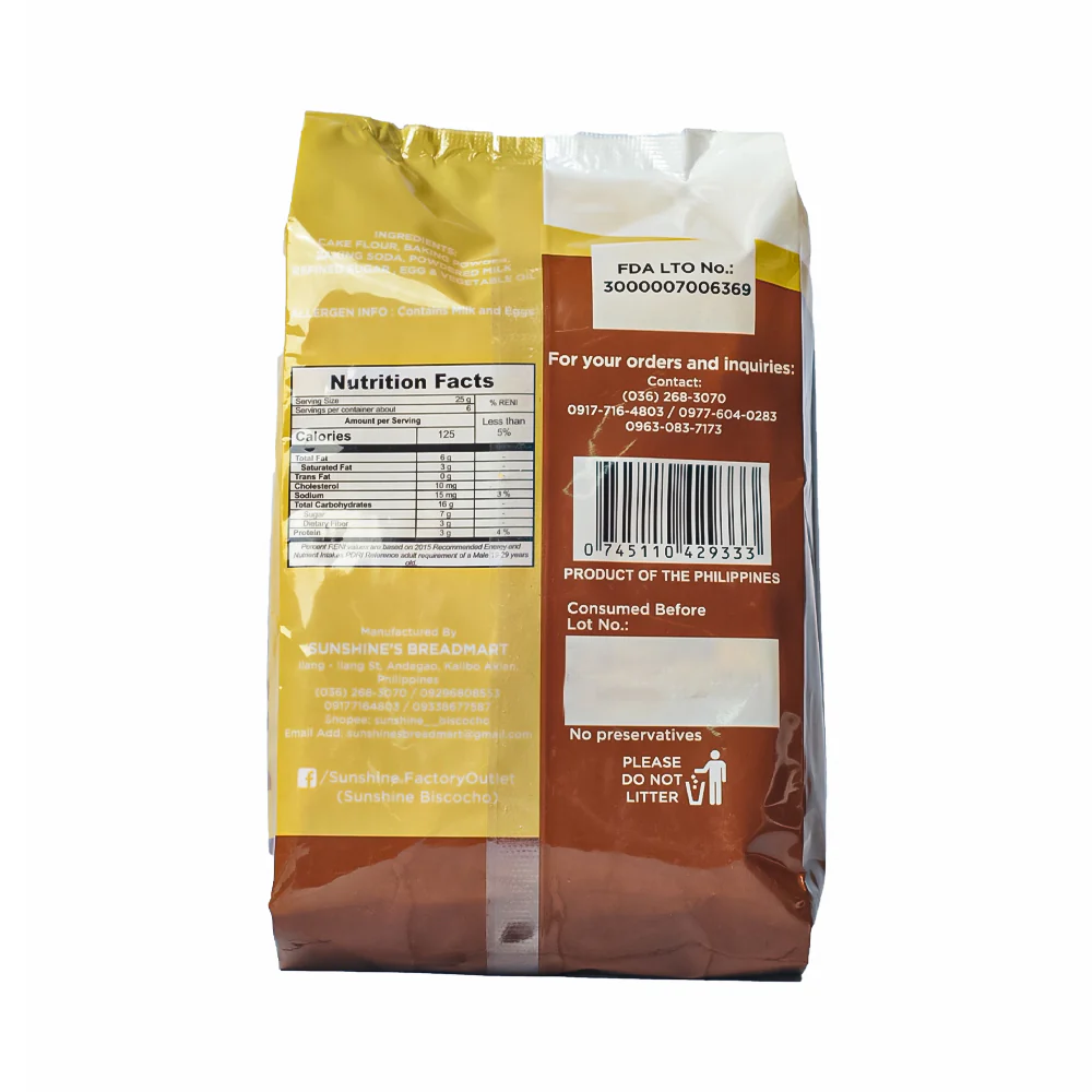 Sunshine's Toasted Mamon 150g - Image 2