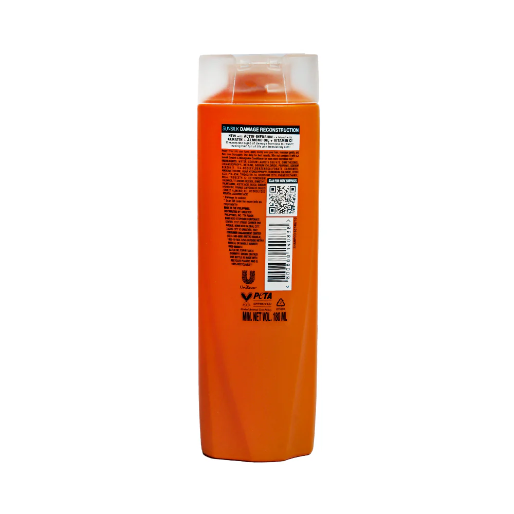 Sunsilk Shampoo Damage Reconstruction 180ml - Image 2