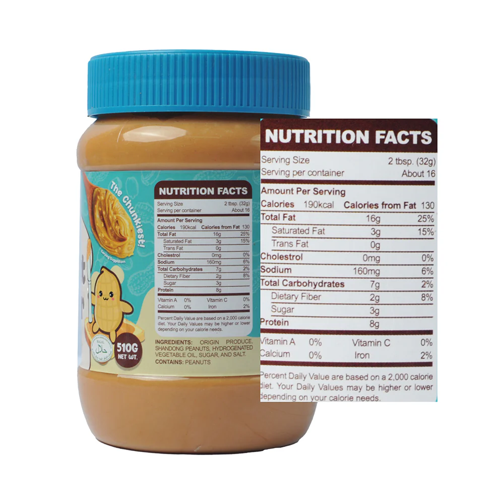 Sunsnack Chunky Peanut Butter 510g - Image 2