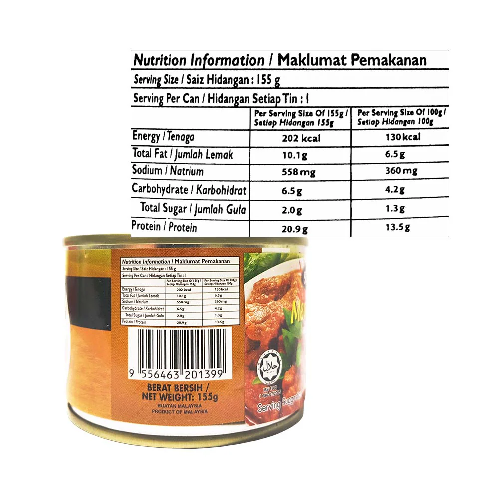 Sunstar Beef Curry With Potatoes 155g - Image 2