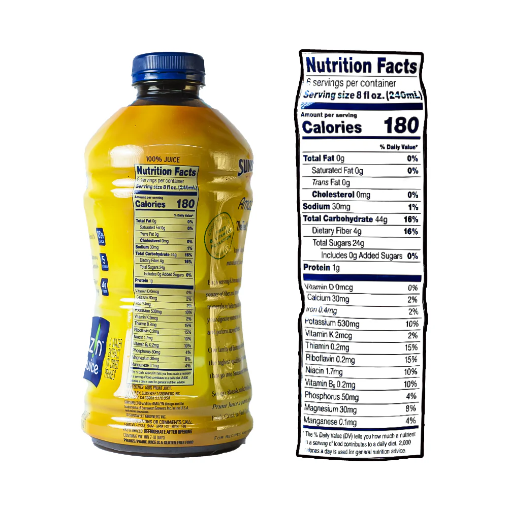 Sunsweet Prune Juice 1.4L (48oz) - Image 3