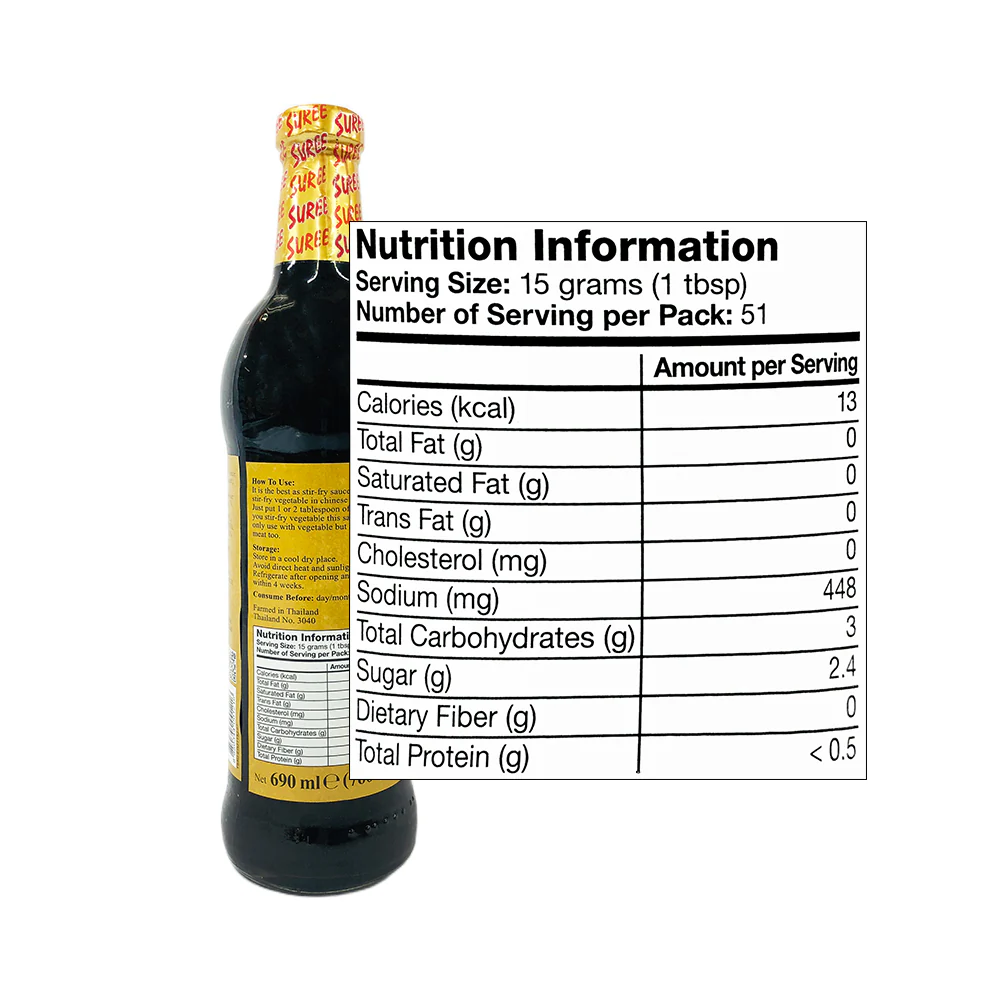 Suree Oyster Sauce 690ml - Image 3