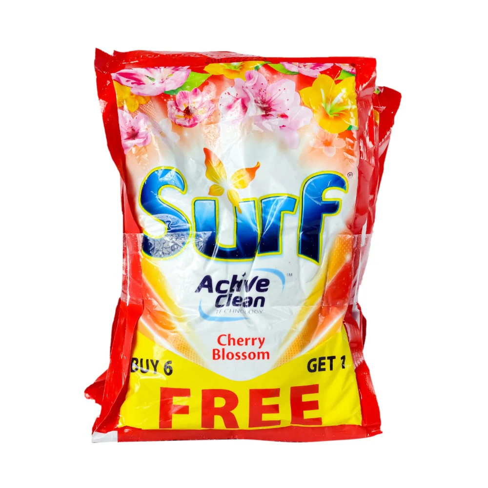 Surf Detergent Powder Cherry Blossom 65g x 6's + 1