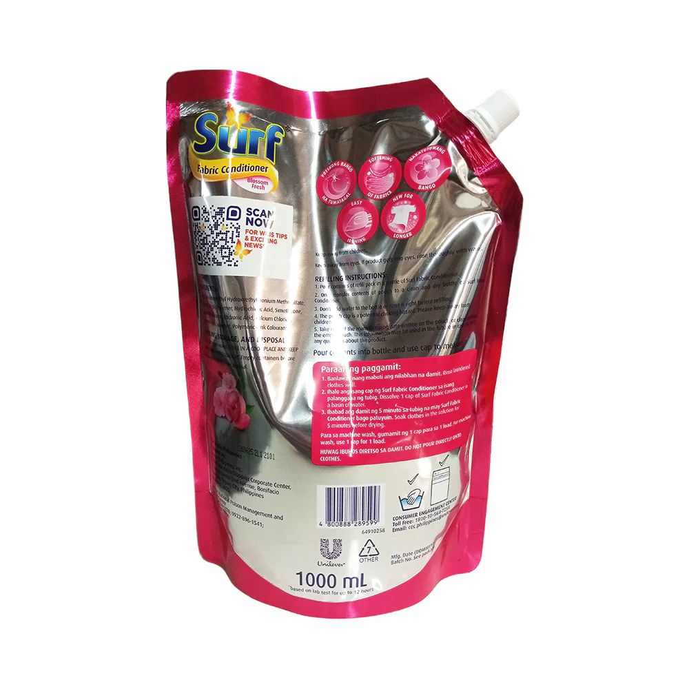 Surf Fabric Conditioner Blossom Fresh 1000ml - Image 2