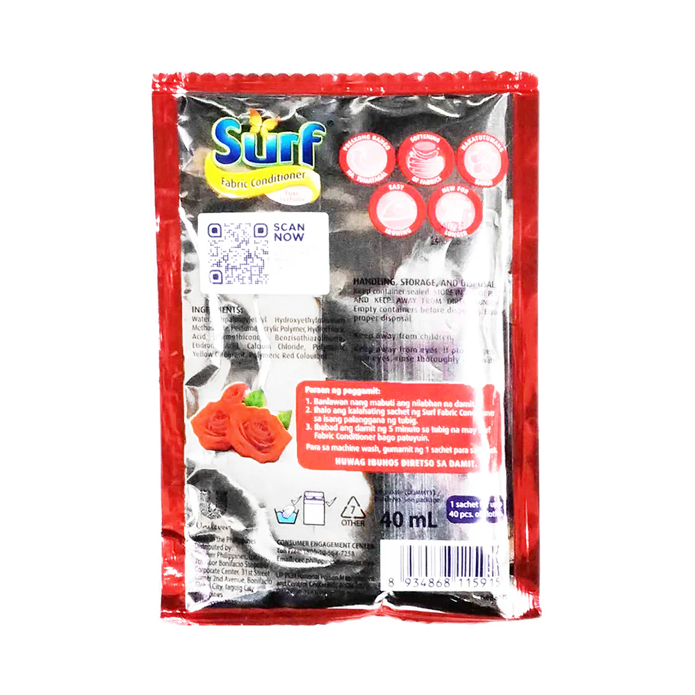 Surf Fabric Conditioner Luxe Perfume 40ml - Image 2
