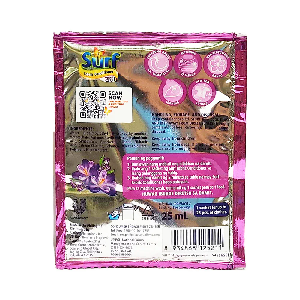 Surf Fabric Conditioner Magical Bloom 25ml - Image 2