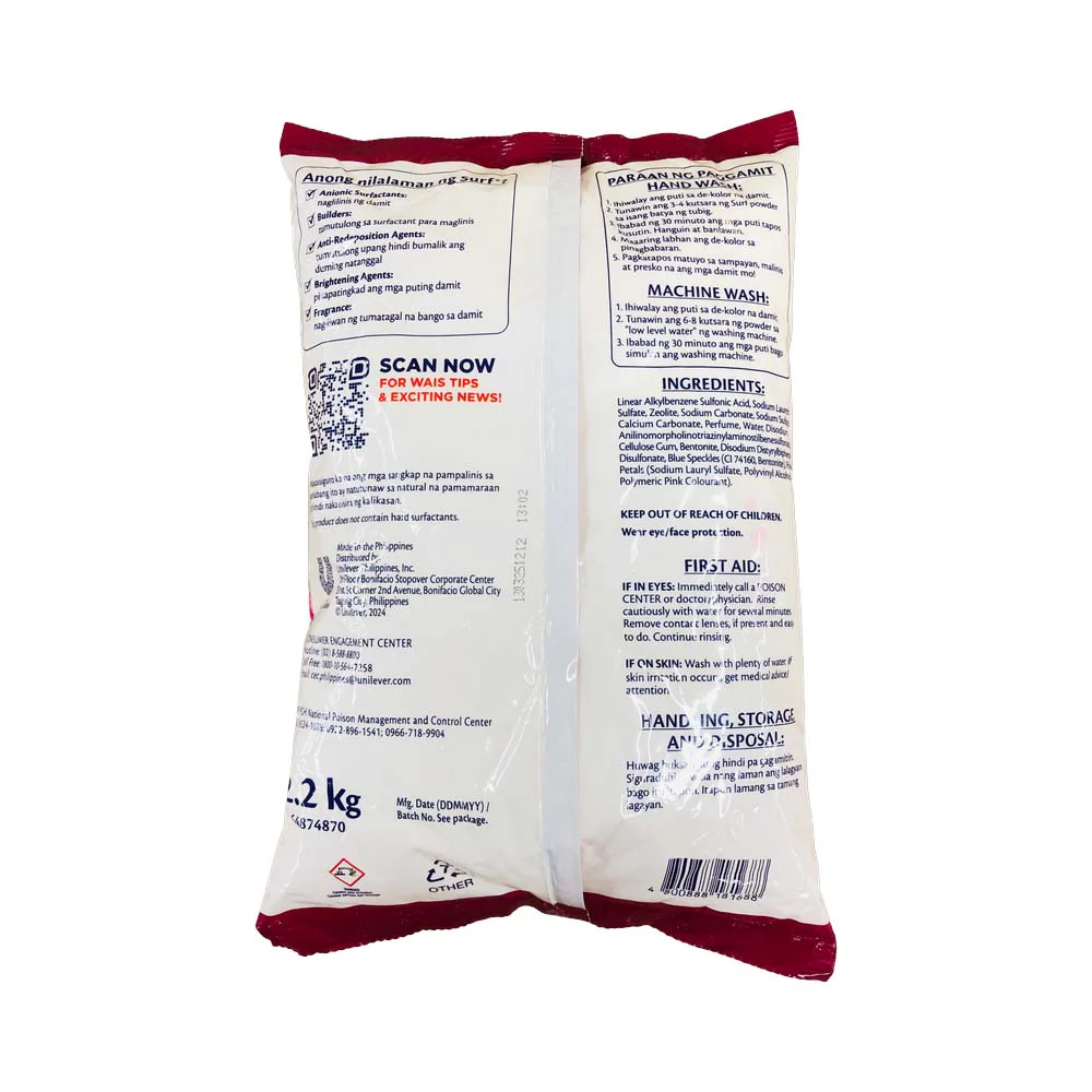 Surf Detergent Powder Blossom Fresh 2.2kg - Image 2