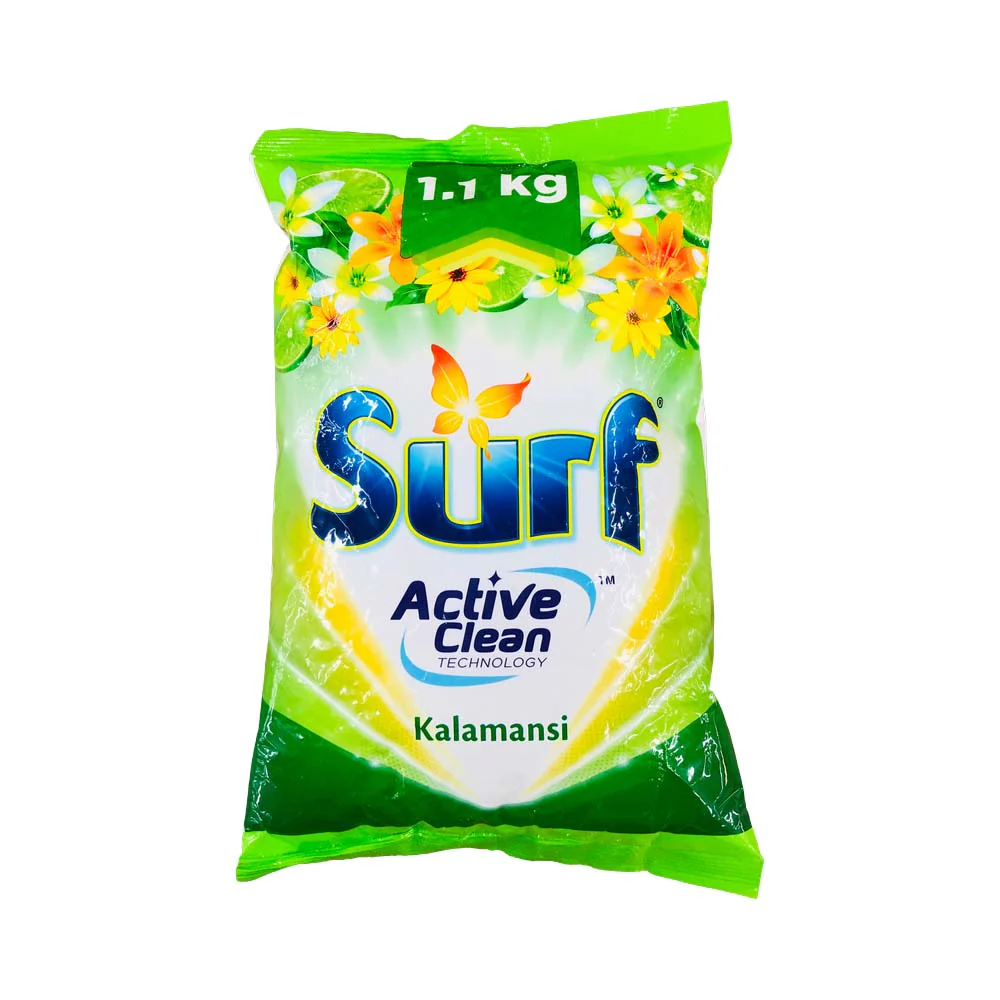 Surf Detergent Powder Detergent Kalamansi Pouch 1.1kg