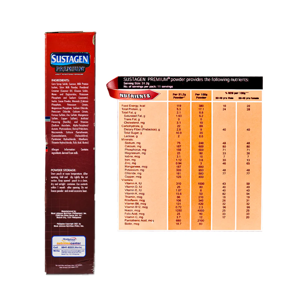 Sustagen Premium Choco 350g - Image 3