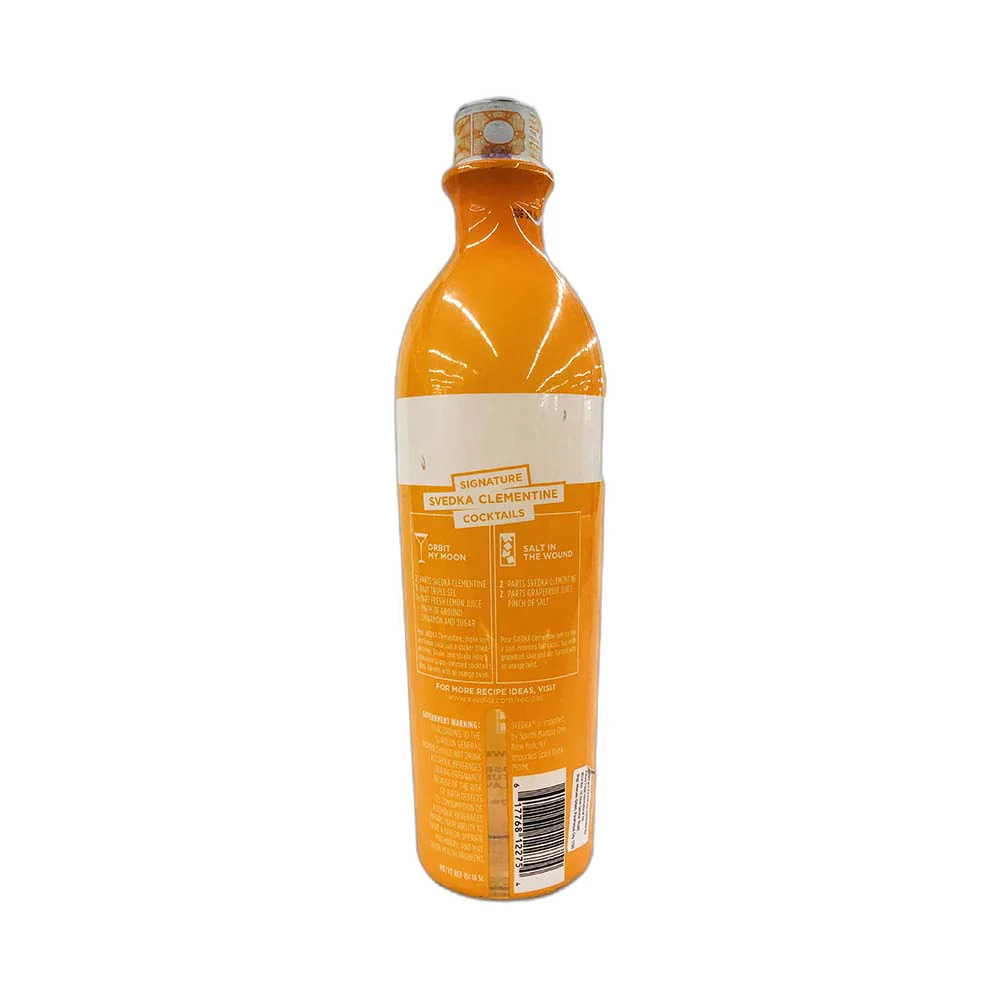 Svedka Clementine Vodka 750ml - Image 3