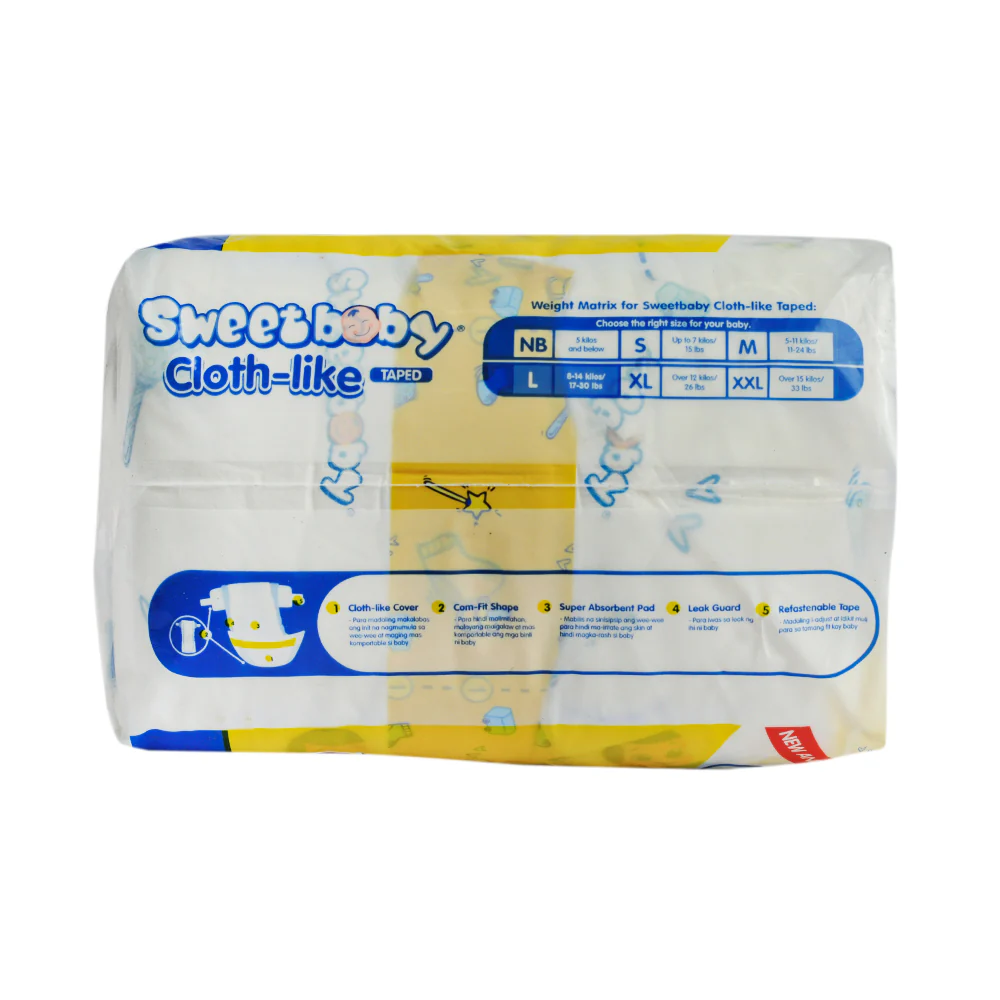 Sweet Baby Diapers Large 12's - Image 2
