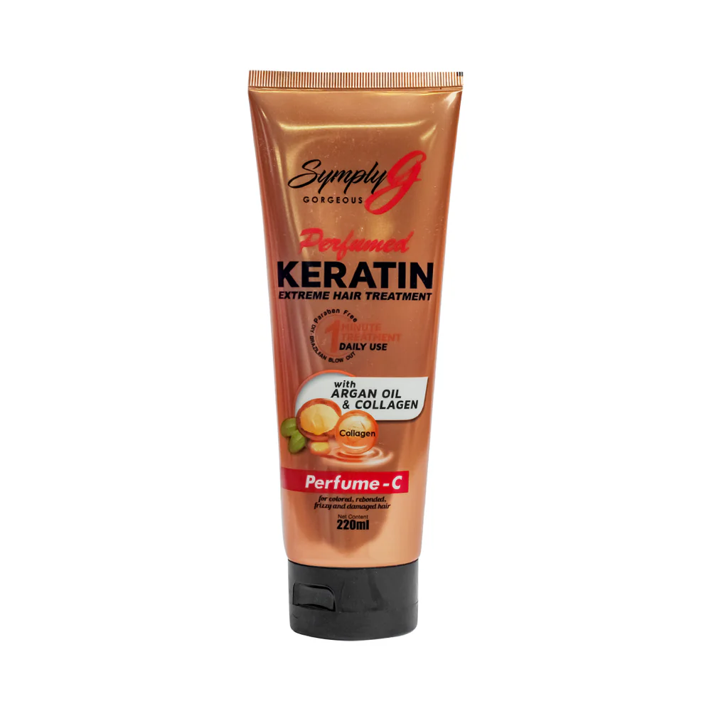 Symply G Keratin Extreme Hair Treatment Perfume-C 220ml - Image 2