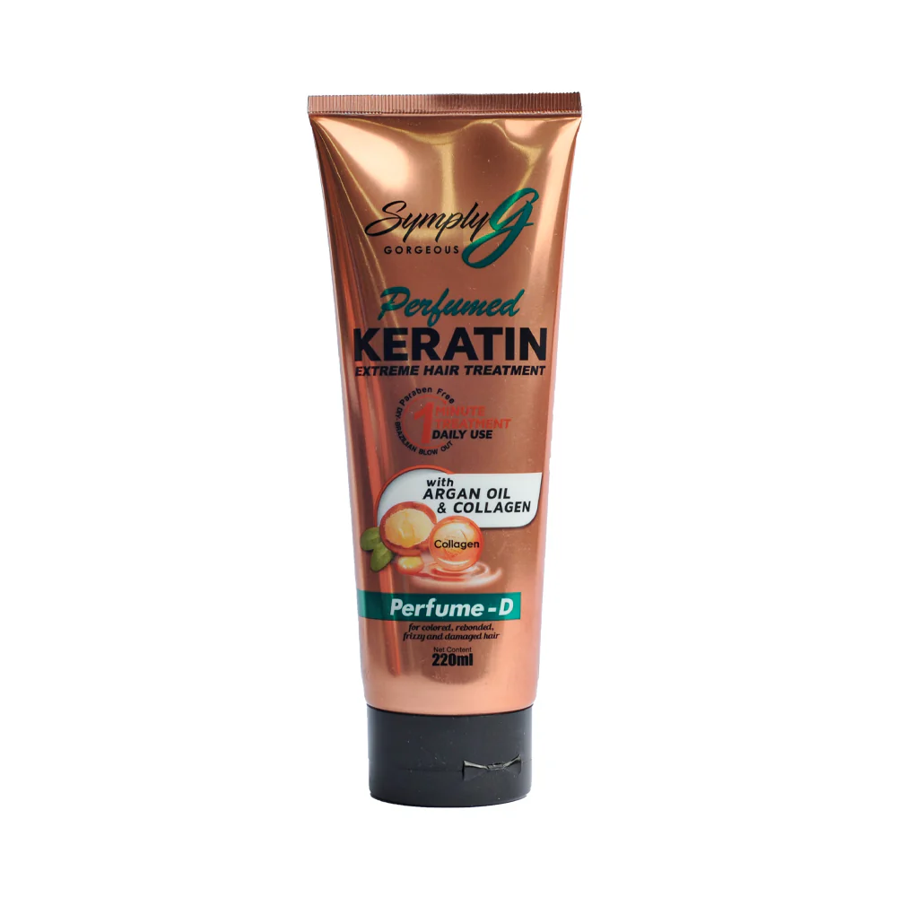Symply G Keratin Extreme Hair Treatment Perfume-D 220ml - Image 2