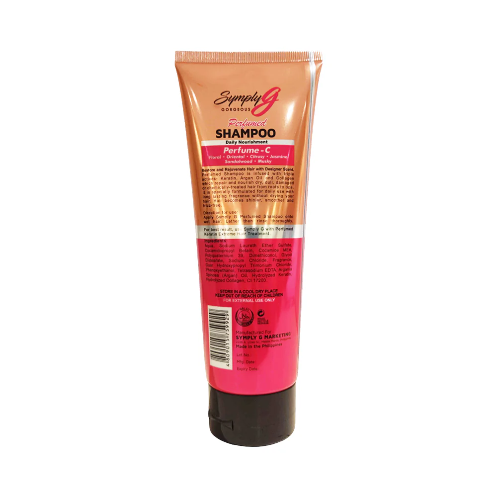Symply G Keratin Perfumed Shampoo C 220ml - Image 2
