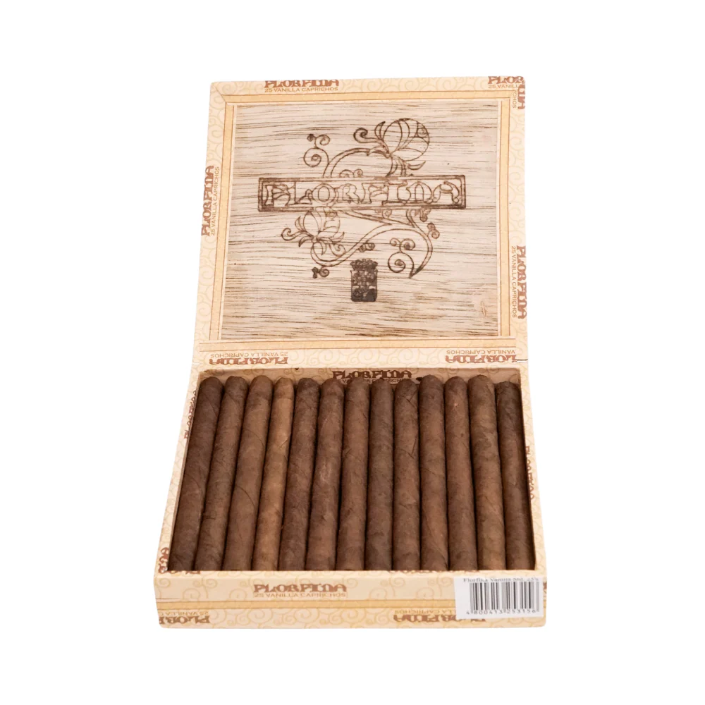 Tabacalera Flor Fina Caprichos Vanilla Cigarette STD 25 - Image 2