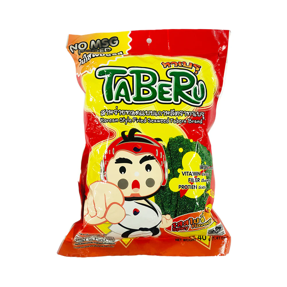 Taberu Korean Style Fried Seaweed 40g - Image 5