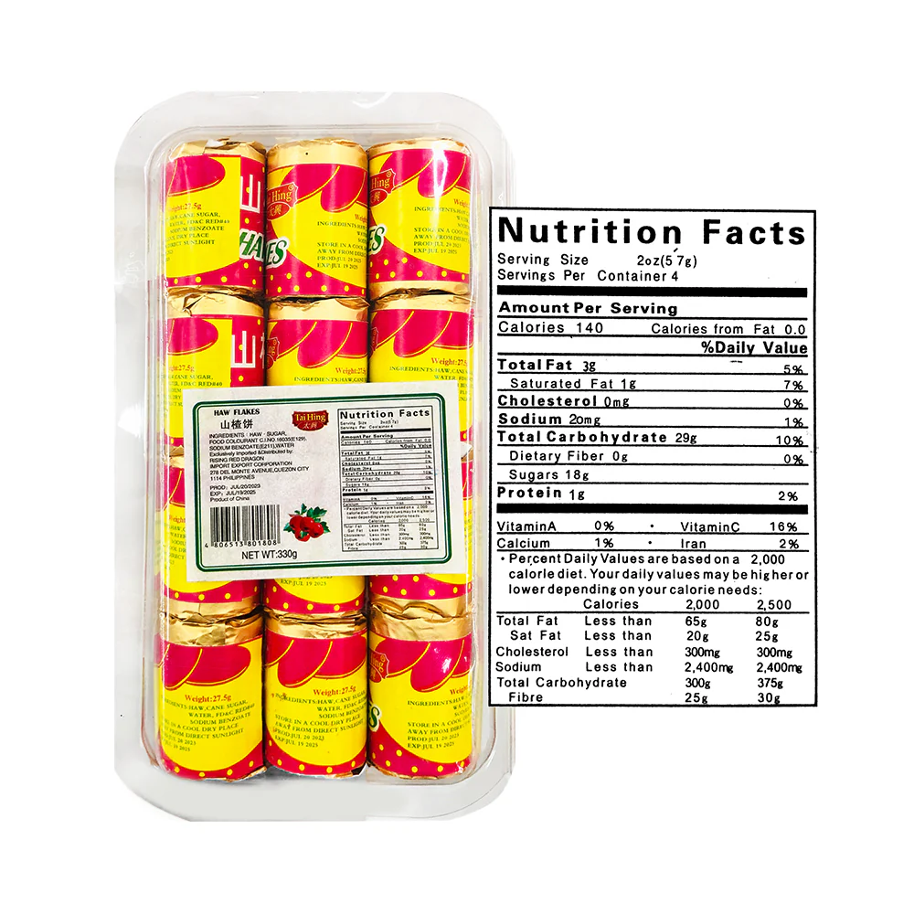 Tai Hing Haw Flakes 12's - Image 2