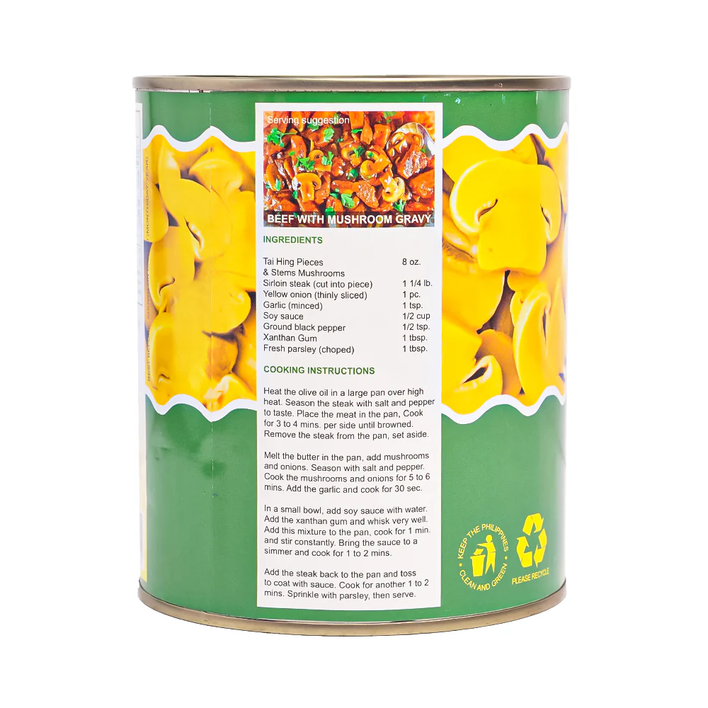 Tai Hing Mushrooms Pieces And Stems 850g - Image 2