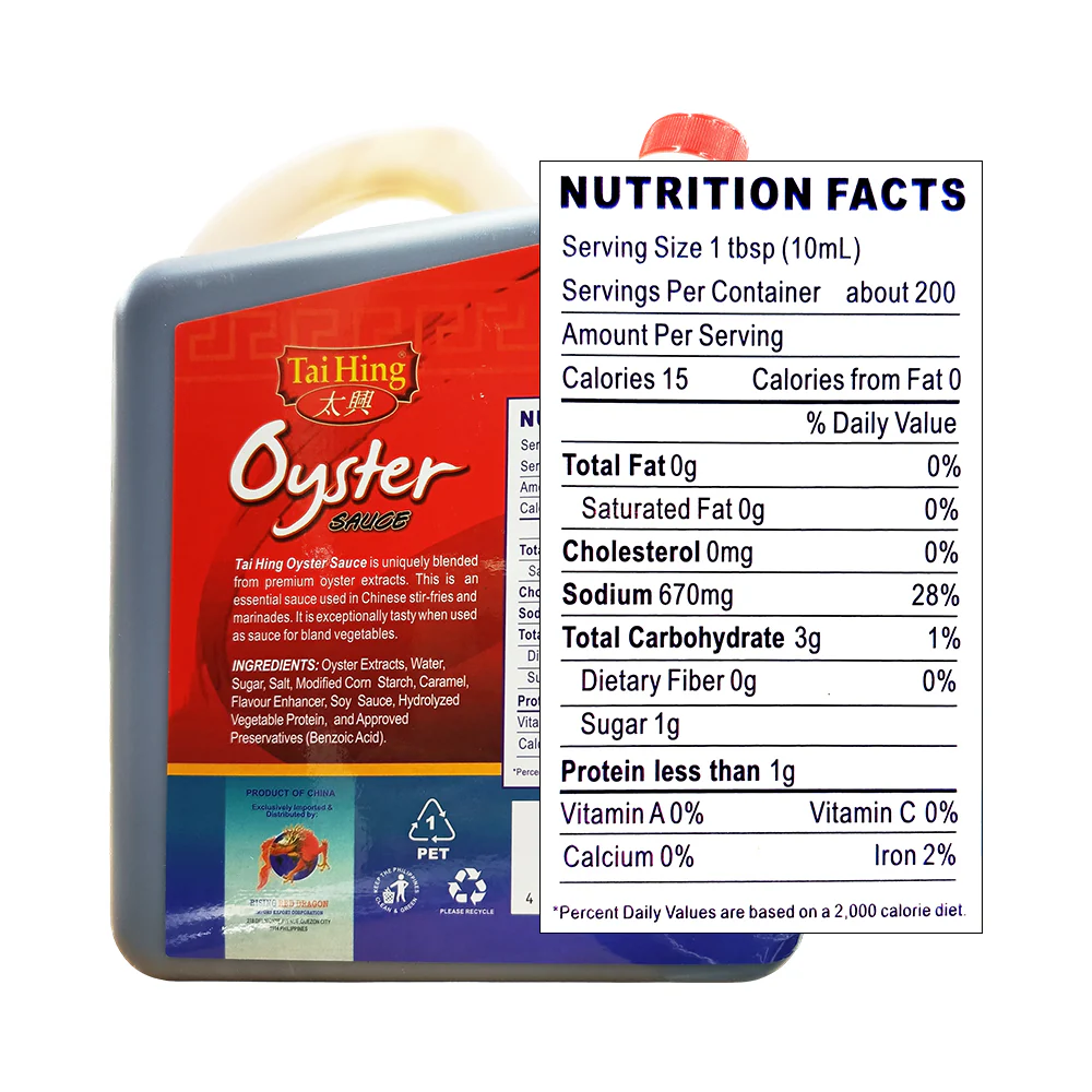 Tai Hing Oyster Sauce 2.27kg (5lbs) - Image 2