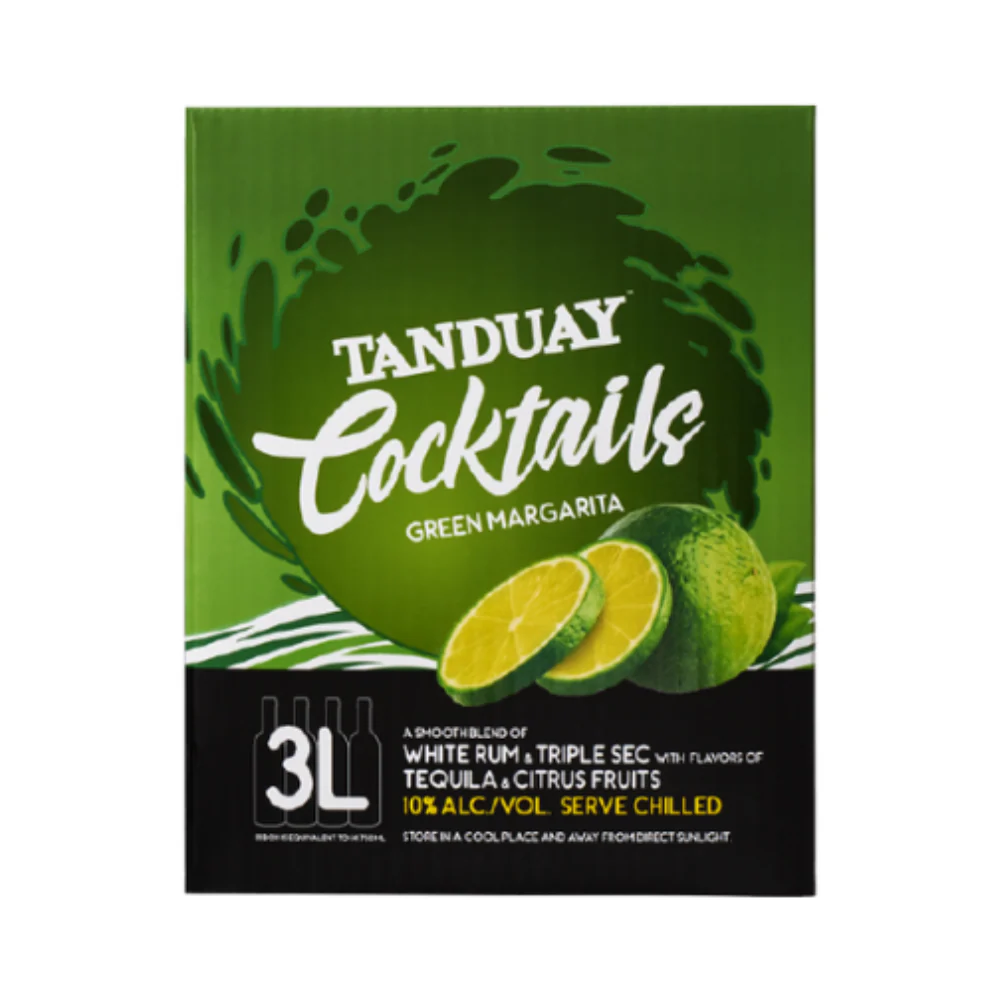 Tanduay Cocktails Green Margarita 3L - Image 2