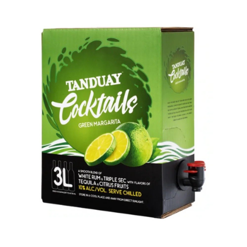 Tanduay Cocktails Green Margarita 3L - Image 3